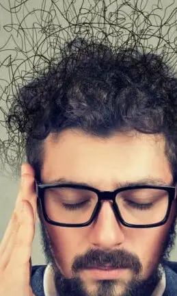 Migraines and Mental Fog Might Be Undiagnosed Adult ADHD illustration